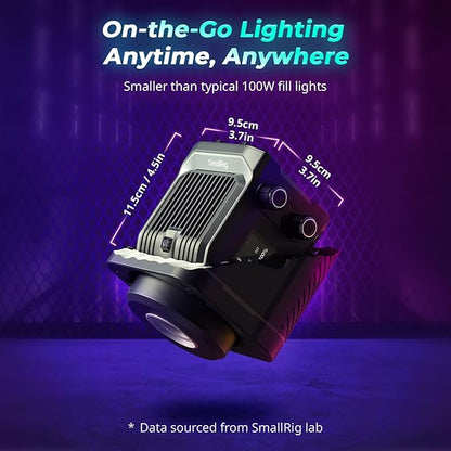 SmallRig RC 100C RGBWW LED Video Light, - Image 2
