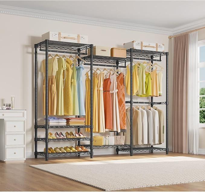 VIPEK V5 Portable Closet Wardrobe Heavy Duty Clothes Rack, Freestanding - Image 2