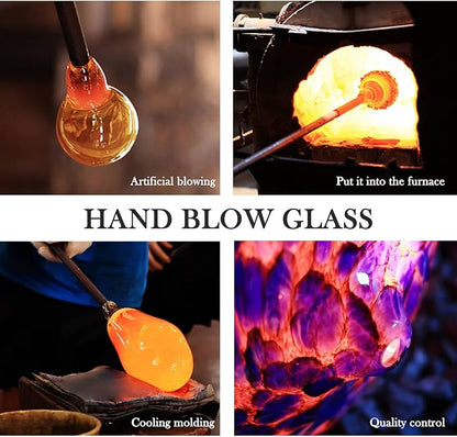 Porseme 500ml Glass Essential Oil Diffuser Aromatherapy Ultrasonic Cool Mist - Image 5