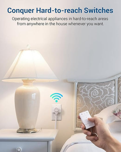 DEWENWILS Wireless Remote Control Outlet, No Wiring, Programmable & Expandable - Image 2