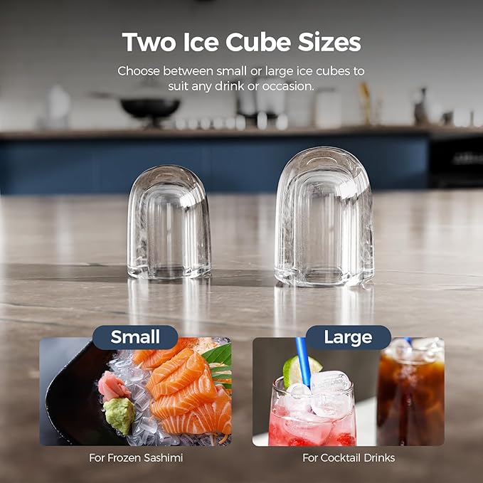 Ice Makers Countertop, 9 Cubes in 6 Mins, Portable Ice Maker Machine - Image 4