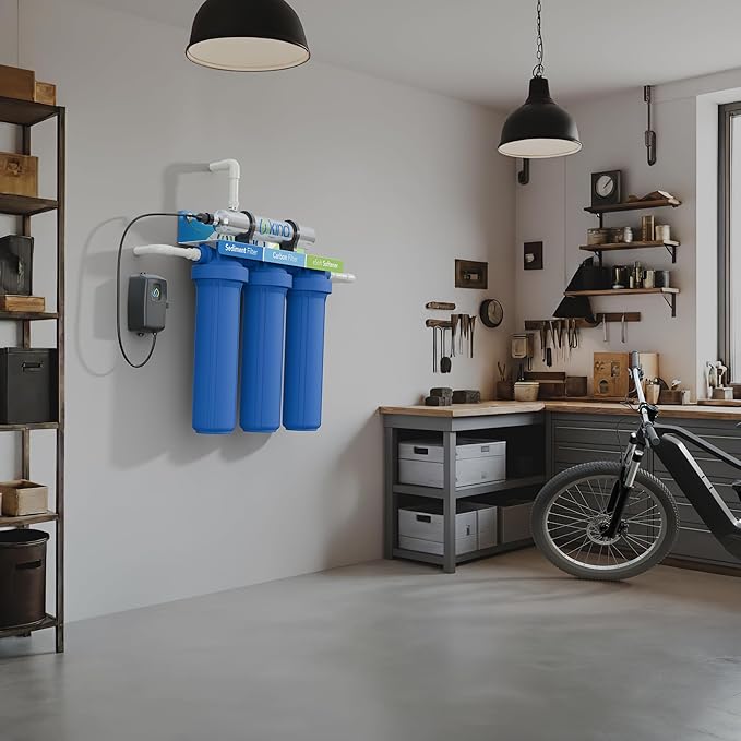 E-3000UV Whole House Salt-Free Water Softener & Filter Combo - Image 9