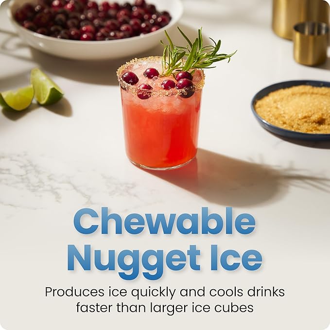 Iceman by Chefman Nugget Ice Maker Countertop, Pebble Ice Maker Machine - Image 3