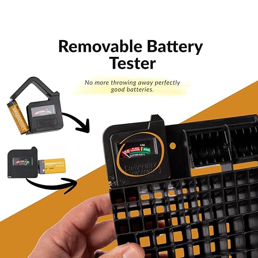 Bee Neat Battery Organizer and Storage Case - Image 5
