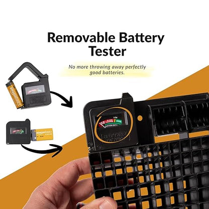 Bee Neat Battery Organizer and Storage Case - Image 5