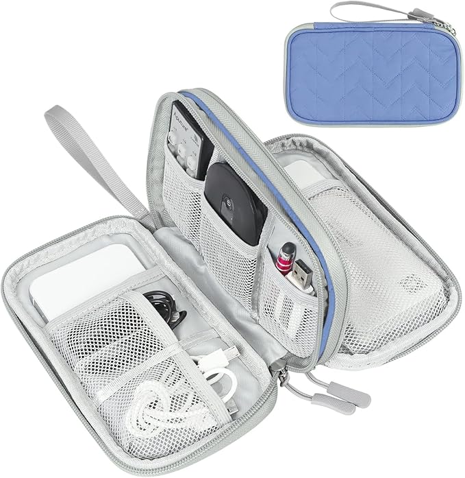 FYY Travel Cable Organizer Pouch Electronic Accessories Carry Case Portable by FYY