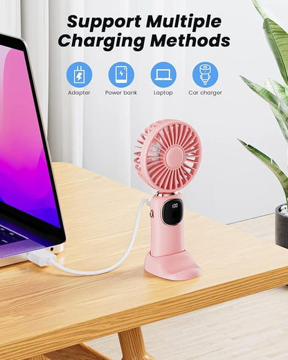 coldSky Portable Handheld Fan, 4000mAh Battery Operated - Image 9