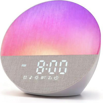Stillstorm Sunrise Alarm Clock, Sound Machine, Fabric Dimmable Night Light by Unknown