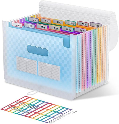 ThinkTex Accordion File Organizer, 12 by ThinkTex