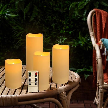 Set of 96 Waterproof Outdoor Flameless Candles, LED Candles - Image 3