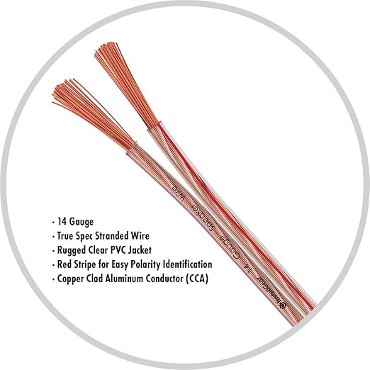 InstallGear 14 Gauge Wire AWG Speaker Wire - Image 3