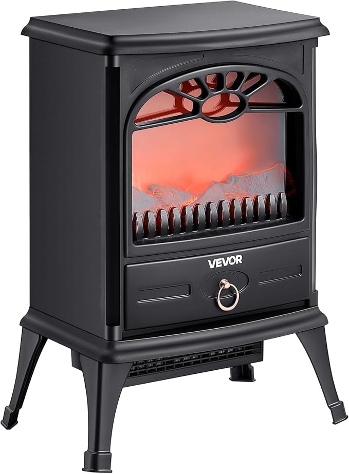 VEVOR 22.8inch Freestanding Fireplaces, 1500W 5120BTU Portable Electric - Image 9