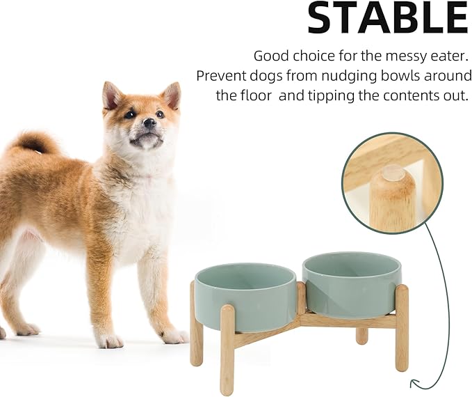 Ceramic 6.1inch Raised Dog Bowl - Image 7
