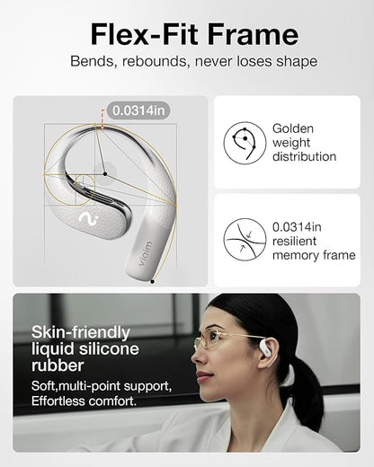 OpenNote AI Voice Recorder – Open Ear Headphones - Image 5