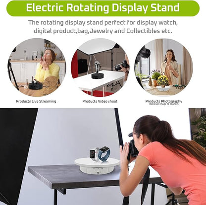 JAYEGT 3 in 1 Motorized Rotating Display Stand - Image 3