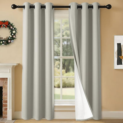 100% Blackout Curtains 72 Inch Length by Unknown