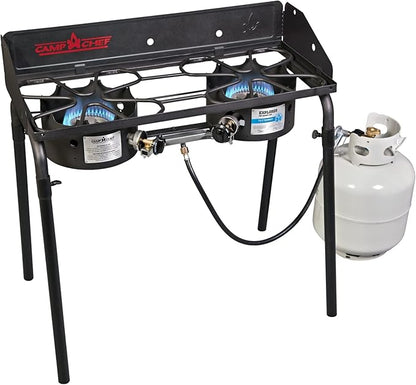 Camp Chef EX60LW Explorer 2 Burner Outdoor Camping Modular Cooking Stove by CampChef