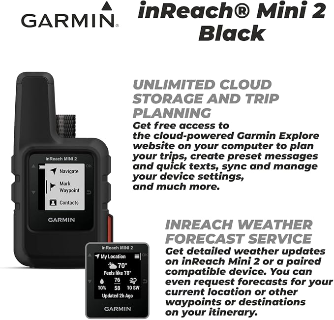 Wearable4U - Garmin inReach Mini 2 Satellite Communicator - Image 6
