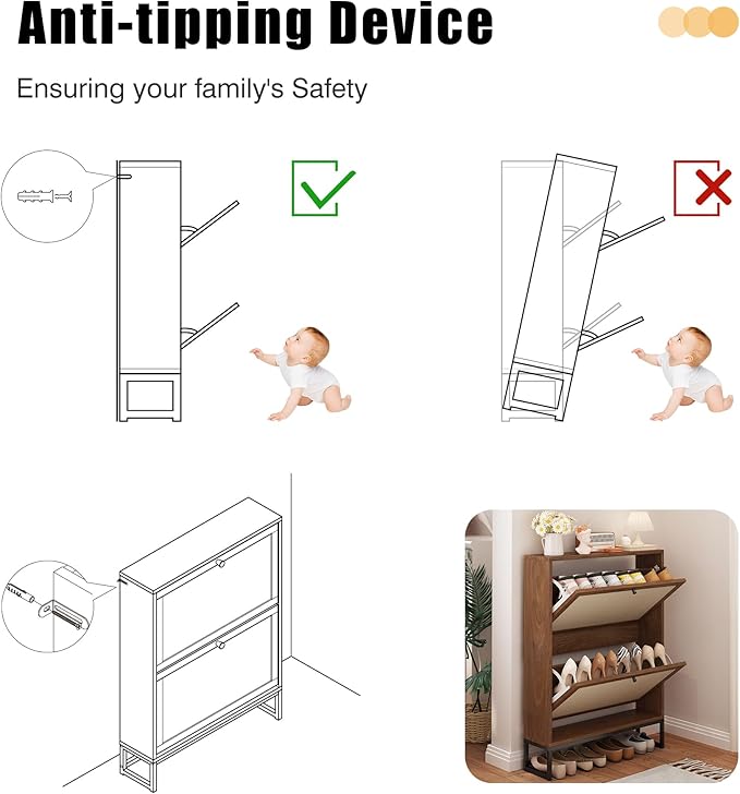 AVZEAR Freestanding Shoe Organizer - Image 8