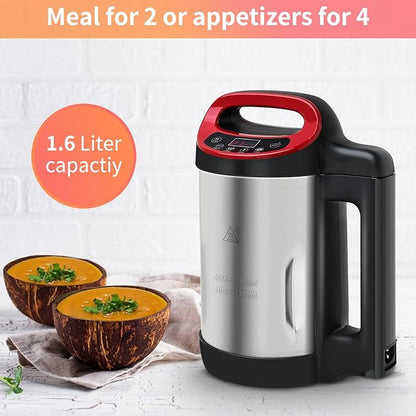 Soup Maker 1.6 L, 4-in-1 Multifunctional Smooth Soup and Chunky Soup Machine - Image 5