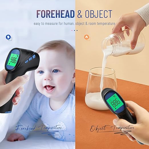 Forehead Thermometer for Adults and Kids, Digital Infrared Thermometer - Image 6