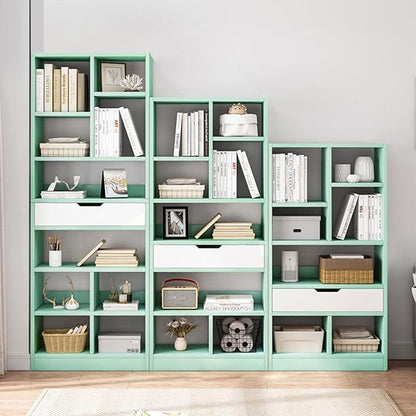 IOTXY Wooden Open Shelf Bookcase - Image 6