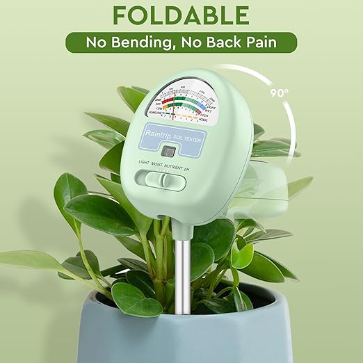 Soil Moisture Meter, 4-in-1 Soil Ph Meter, Soil Tester - Image 3