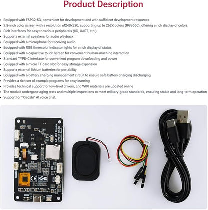 Hosyond ESP32-S3 Touchscreen Module, 2.8" 240x320 IPS LCD EPS32 Display - Image 7