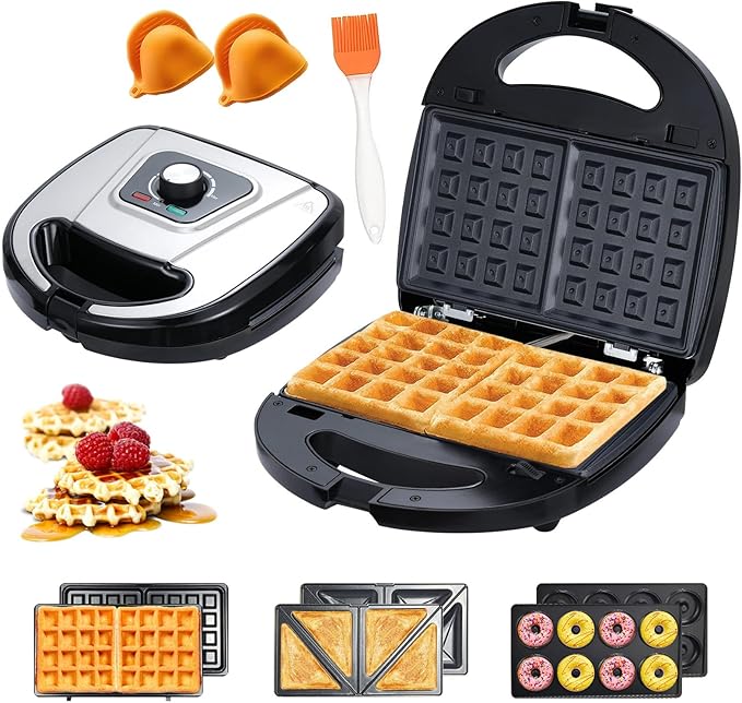 3-in-1 Mini Sandwich Maker by JOVELL