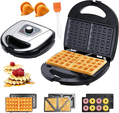 3-in-1 Mini Sandwich Maker by JOVELL