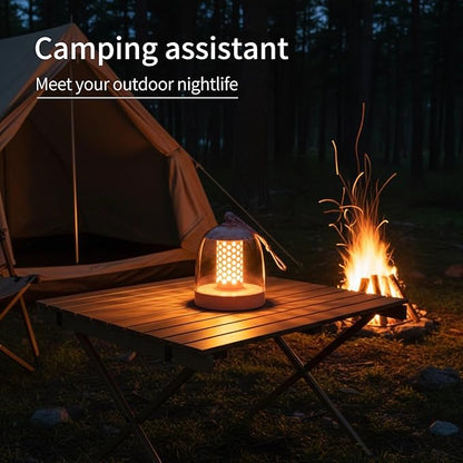 MKLK Camping Lantern, IPX4 Waterproof Touch Control LED Night Light, USB - Image 8