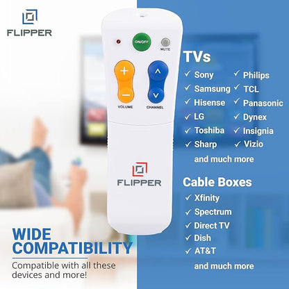 Flipper Big Button Universal TV Remote - Image 3