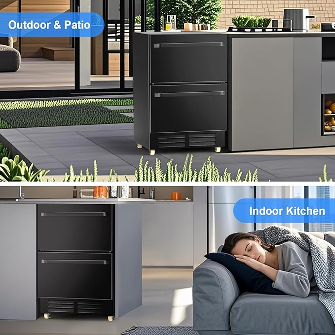 24 Inch Outdoor Refrigerator for Patio - Image 4