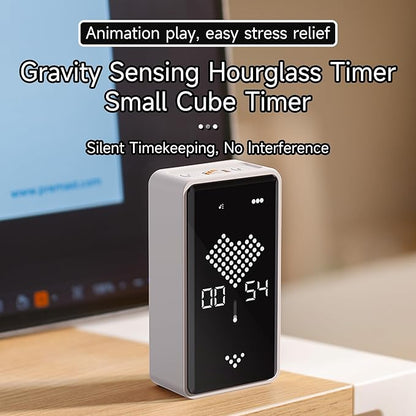 Digital Hourglass Timer, Rechargeable Magnetic Visual Timer - Image 2