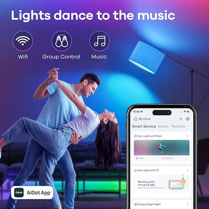 Linkind Matter Smart Light Bulb, Smart Bulbs Work - Image 6