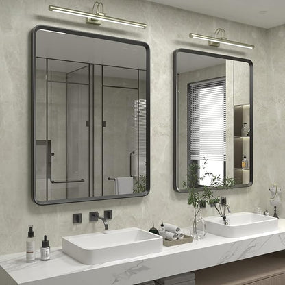 24x36 Black Matte Bathroom Mirror - Image 7