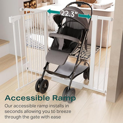 Cumbor 36" Extra Tall Baby Gate - Image 6
