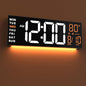 JALL 16" Large Digital Wall Mount Clock, Count Down Timer, Big LED, RGB Color by JALL