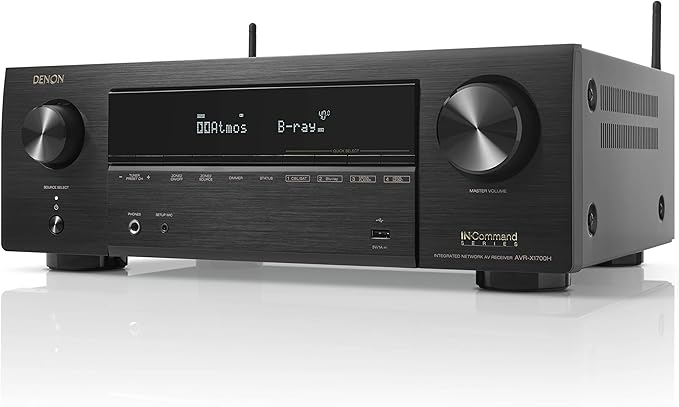 Denon AVR-X1700H 7.2 Channel AV Receiver - 80W/Channel by DenonElectronicsUSALLC