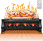Electric Fireplace Insert Log Heater 21 Inches, 5 Flame Brightness, 750w/1500w by Electactic