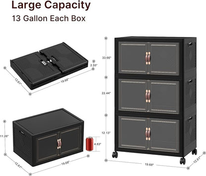 Extra Large Stackable Storage Bins - Image 2