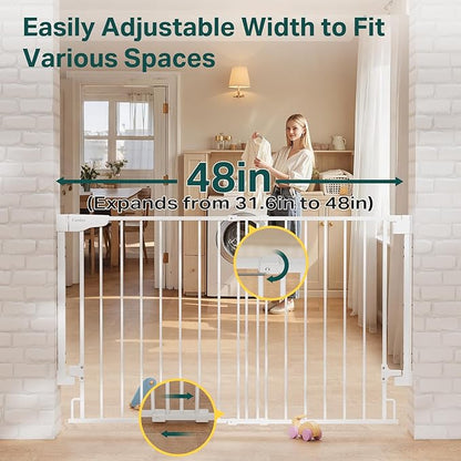 Cumbor Expandable 31.6-48" Baby Gate - Image 7