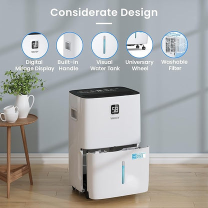 Yaufey 6000 Sq. Ft. Energy Star Certified Dehumidifier, Max 120 Pints - Image 6