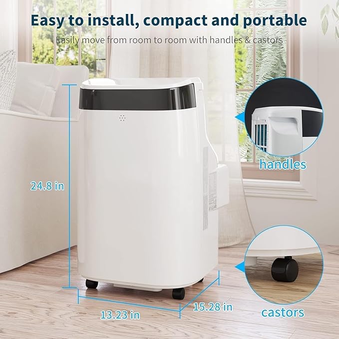 Portable Air Conditioners 10000 BTU, Remote Control AC - Image 4
