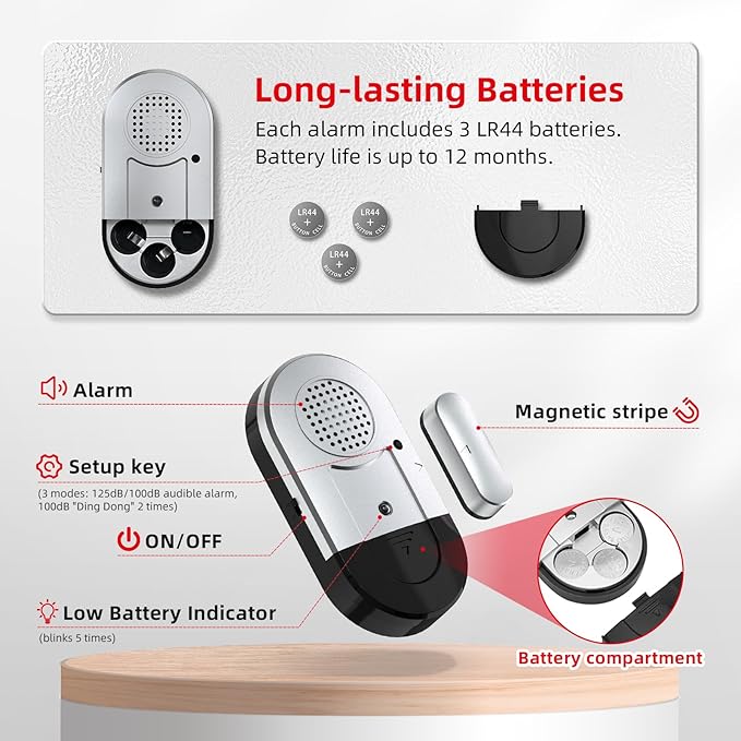 Sanjie Door Window Alarms - Image 9