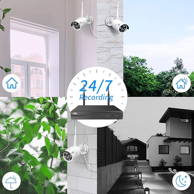 Hiseeu 5MP Wireless Security Camera System - Image 8