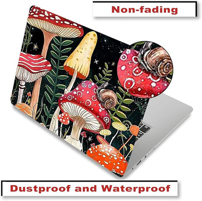 Laptop Skin Sticker Decal, Decorative Removable, Positive Mushroom - Image 5