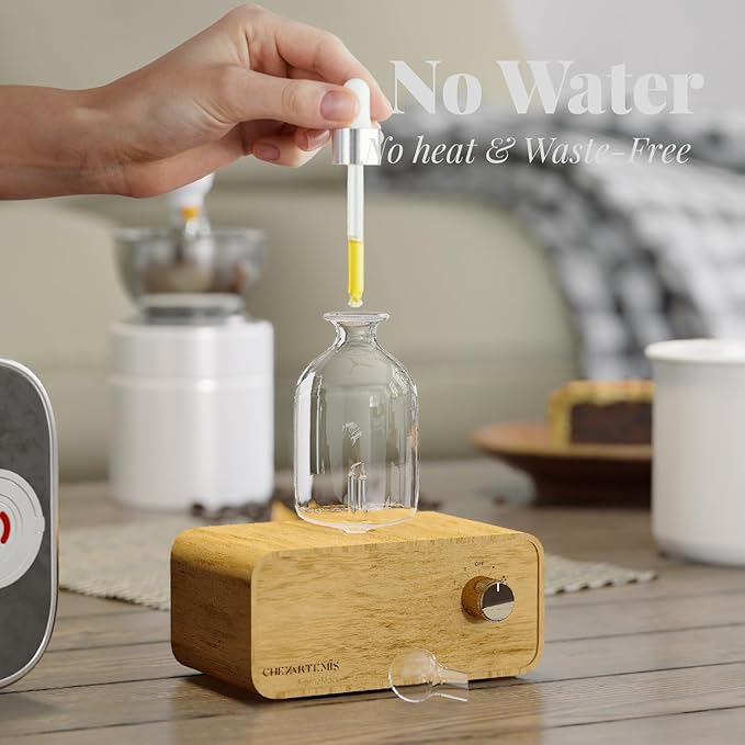 Aria Retro Glass Essential Oil Diffuser - Image 3