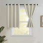 JIUZHEN Short Curtains Kitchen Half Window Blackout Curtains by JIUZHEN