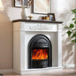 45" Birdcage-Style Electric Fireplace by SOOWERY